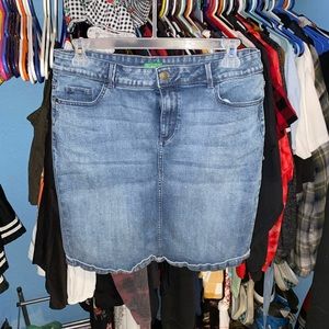 Jean skirt